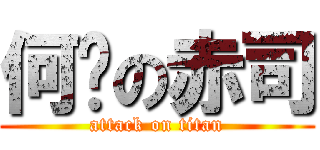 何璇の赤司 (attack on titan)