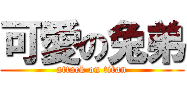 可愛の兔弟 (attack on titan)