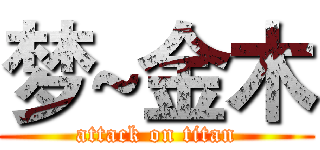 梦~金木 (attack on titan)