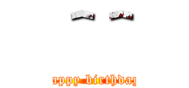 ＾＾ (happy birthday)