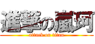 進撃の嵐珂 (attack on titan)