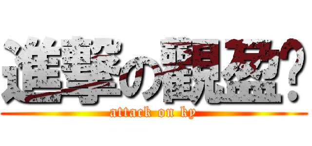 進撃の觀盈♥ (attack on ky)