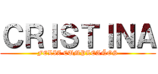 ＣＲＩＳＴＩＮＡ (FELIZ CUMPLEAÑOS)