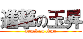 進撃の玉昇 (attack on titan)