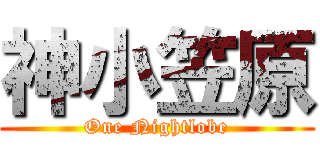 神小笠原 (One Nightlobe)