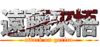 遠藤來梧 (attack on gorira)