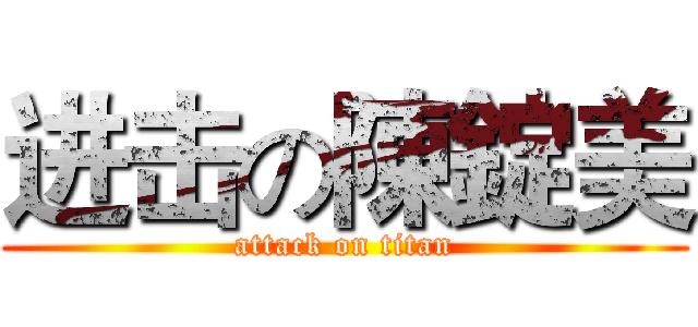 进击の陳錠美 (attack on titan)