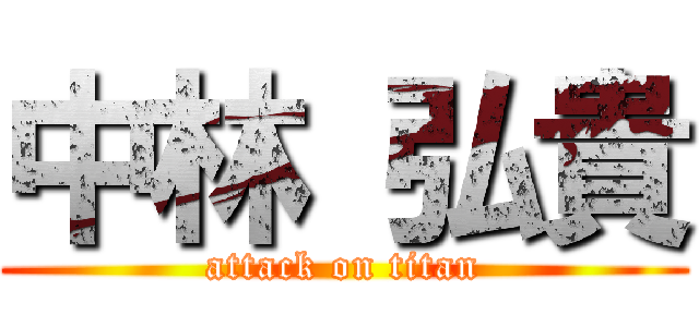 中林 弘貴 (attack on titan)