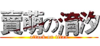 賣萌の淯汐 (attack on titan)