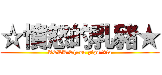 ☆憤怒的乳豬★ (ATLA Three pigs Xia)