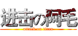 进击の阿毛 (attack on titan)