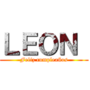 ＬＥＯＮ  (Feliz cumpleaños)