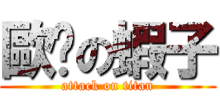 歐呠の蝦子 (attack on titan)