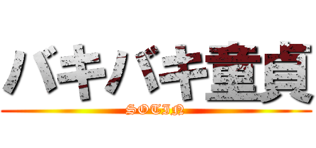 バキバキ童貞 (SOTIN)