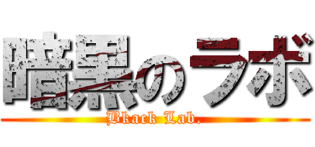 暗黒のラボ (Bkack Lab.)