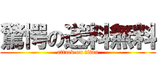 驚愕の送料無料 (attack on titan)