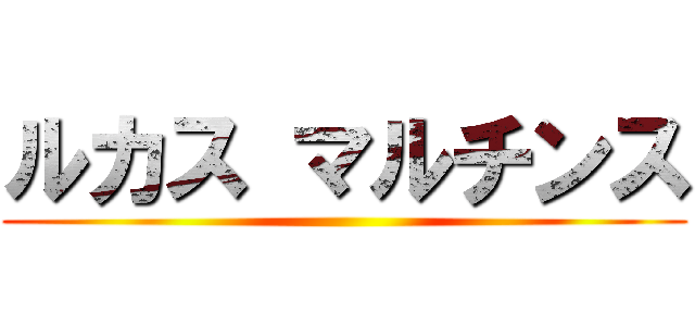 ルカス マルチンス ()