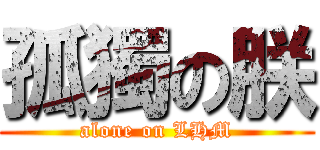 孤獨の朕 (alone on LHM)