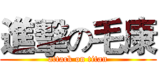 進擊の毛康 (attack on titan)