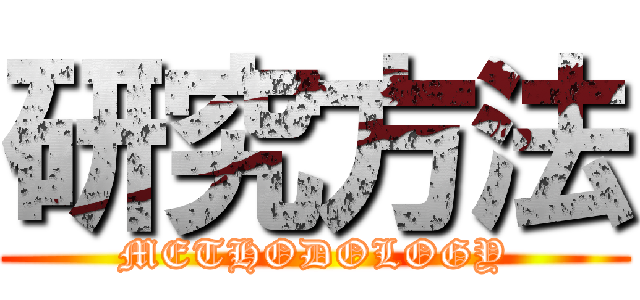 研究方法 (METHODOLOGY)