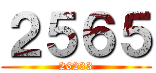 ２５６５ (26233)