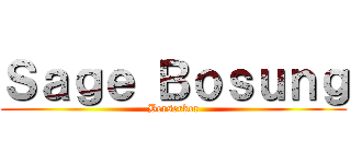Ｓａｇｅ Ｂｏｓｕｎｇ (Berserker)