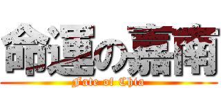 命運の嘉南 (Fate of Chia)