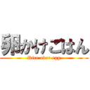 卵かけごはん (Rice over egg)