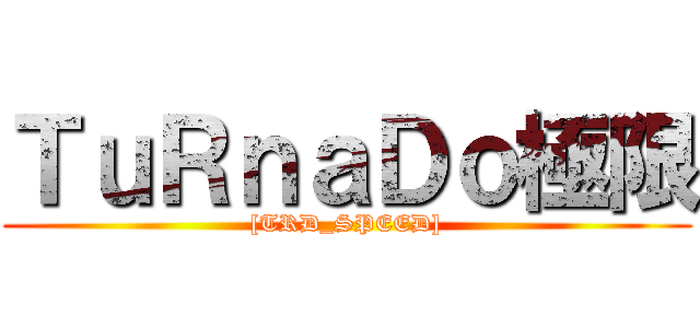 ＴｕＲｎａＤｏ極限 ([TRD_SPEED])