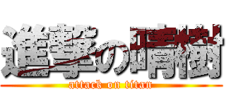 進撃の晴樹 (attack on titan)