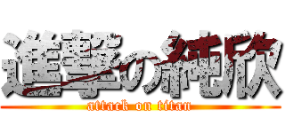 進撃の純欣 (attack on titan)