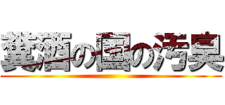 糞酒の国の汚臭 ()