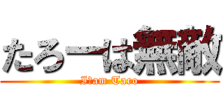 たろーは無敵 (I　am Taro)