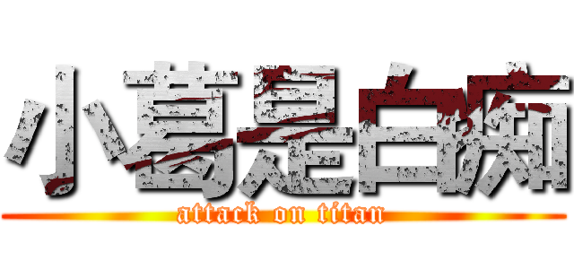 小葛是白痴 (attack on titan)