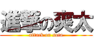 進撃の爽太 (attack on sota)