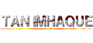 ＴＡＮＩＭＨＡＱＵＥ (This is not Yours)