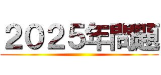 ２０２５年問題 ()