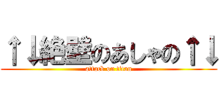 ↑↓絶壁のあしゃの↑↓ (attack on titan)