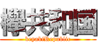 欅共和国 (keyakiRepublic)