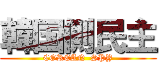 韓国側民主 (COREAN  SPY)