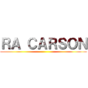 ＲＡ ＣＡＲＳＯＮ ()