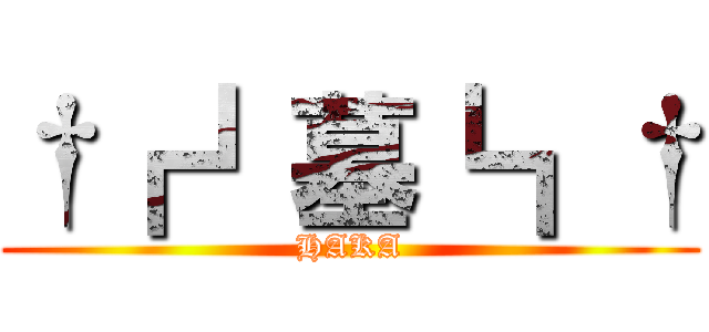 †┏┛墓┗┓† (HAKA)