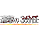 進撃の３分任 (attack on titan)