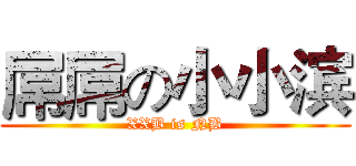 屌屌の小小滨 (XXB is NB)