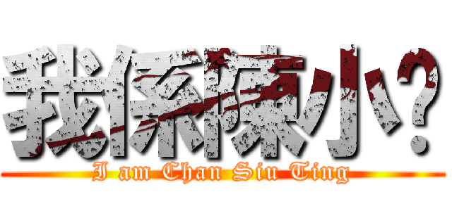 我係陳小婷 (I am Chan Siu Ting)