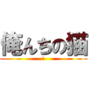 俺んちの猫 (俺)