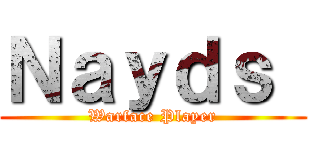 Ｎａｙｄｓ  (Warface Player)