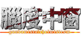 腦度中窗 (gundamistalcholmistesm)
