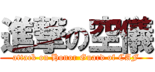 進撃の空儀 (attack on Honor Guard of CAF)