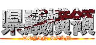 県議横領 (DOJIN SCAM)